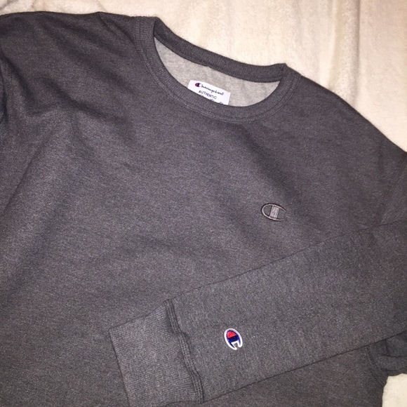 Champion Tops - New Gray Champion Sweatshirt